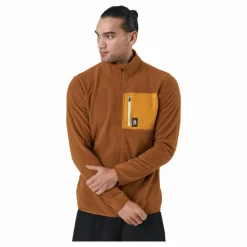 Bula Fleece Jacket Rubber Brun Best