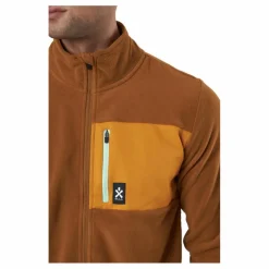 Bula Fleece Jacket Rubber Brun Best