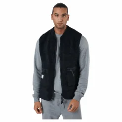 Fleece Vest Black*Resteröds Sale