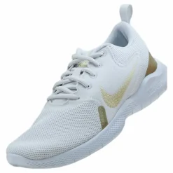 Nike Flex Experience Run 10 White/Gold Hot