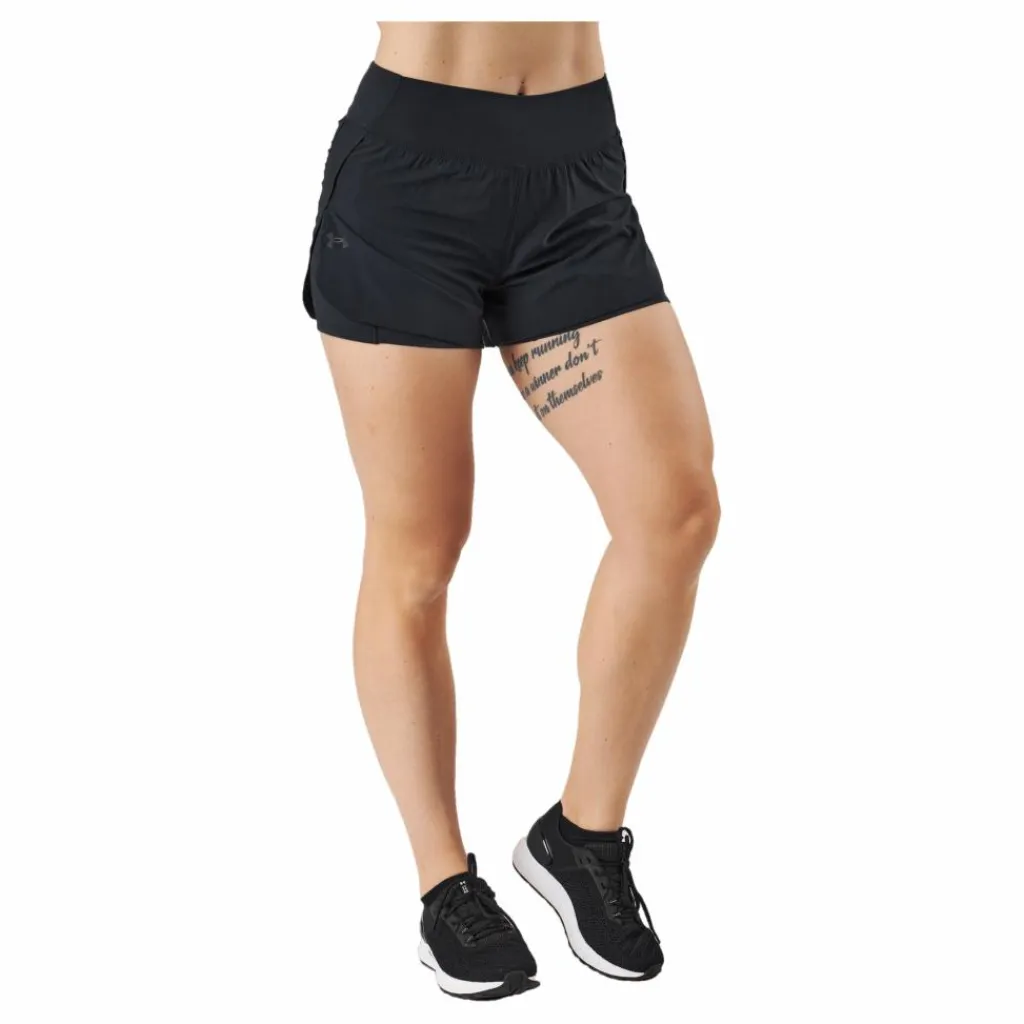 Under Armour Flex Woven 2-in-1 Short Black Svart Online