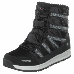 Viking Flinga Jr Gtx Black/white Svart Online