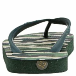 Tuxer Flipflops Green Grön Discount