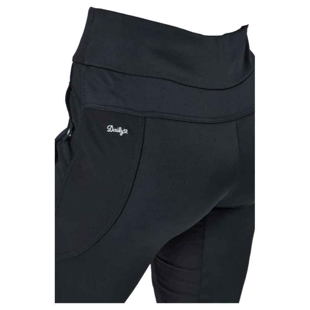 Daily Sports Fliza Plain Pants Black Svart Sale