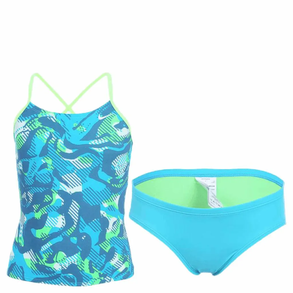 Floral Camo Crossback Tankini Turquoise*Nike Swim Online