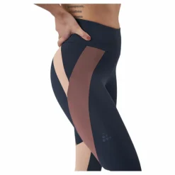 Craft Flow Blocked Tights Blue/Purple Blå och Lila Clearance