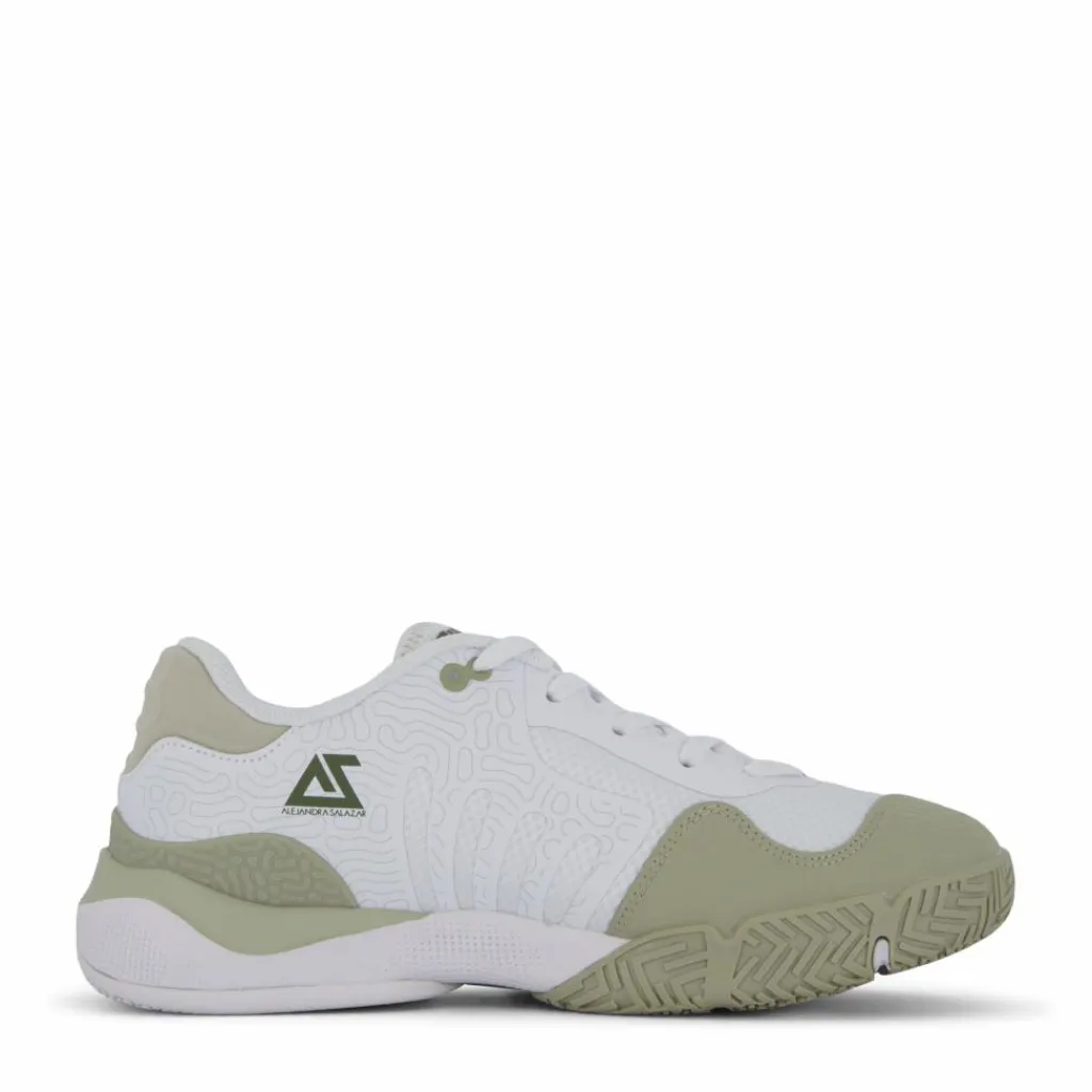 Bullpadel Flow Hybrid Fly 22i White/kaki Vit Hot