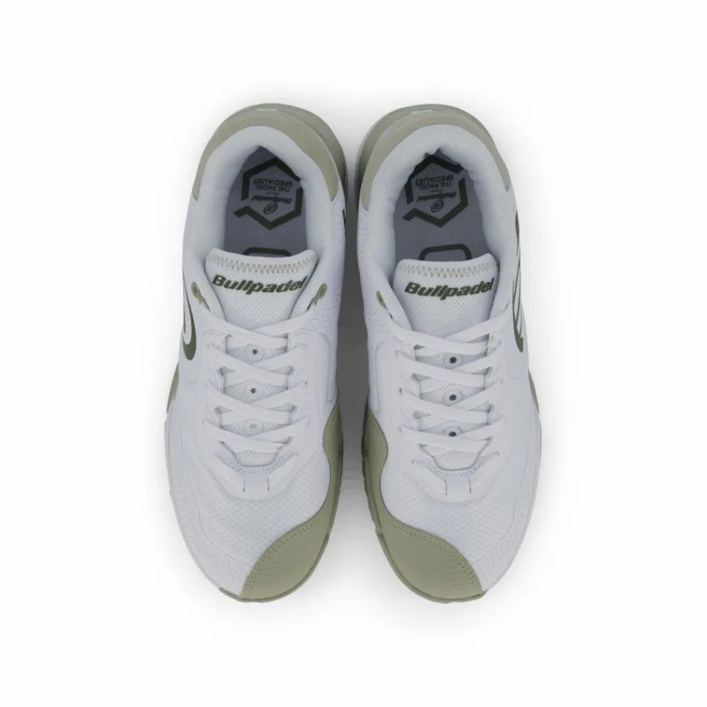 Bullpadel Flow Hybrid Fly 22i White/kaki Vit Hot