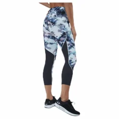 Under Armour Fly Fast Printed Crop Blue Blå Best