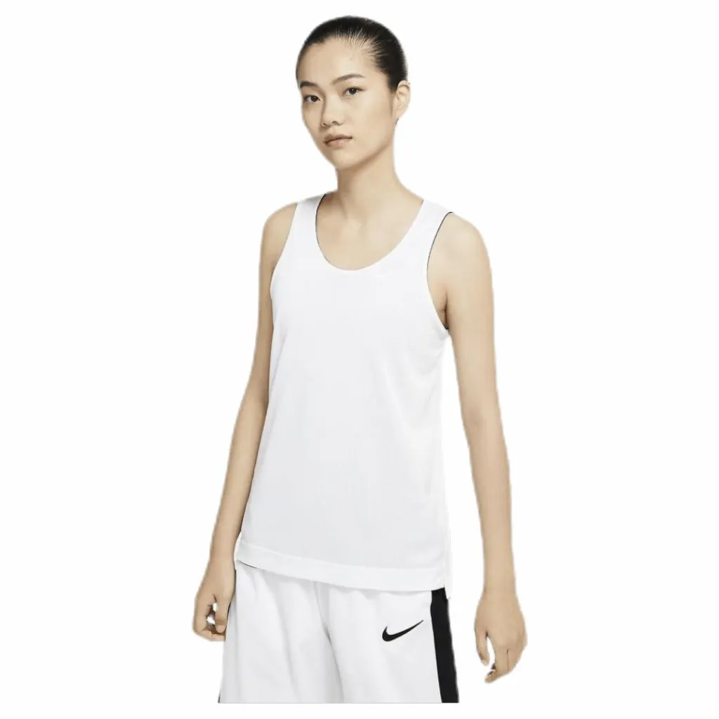 Nike Fly Reversible Jersey White/Black Svart Discount