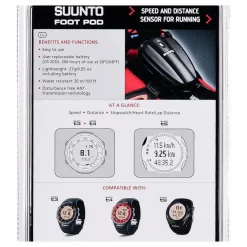 Suunto Foot Pod Black Svart Outlet