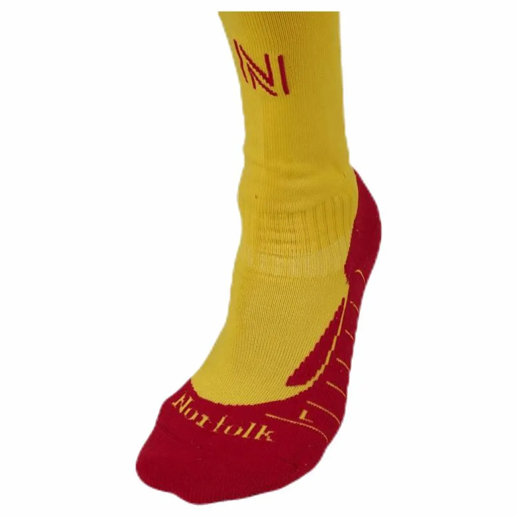 Norfolk Football Socks - Alex Yellow Gul Discount