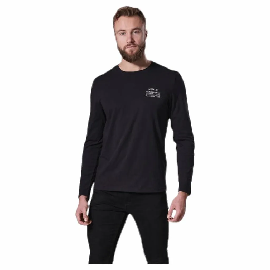 FRONTIER Force LS shirt Black Svart Hot