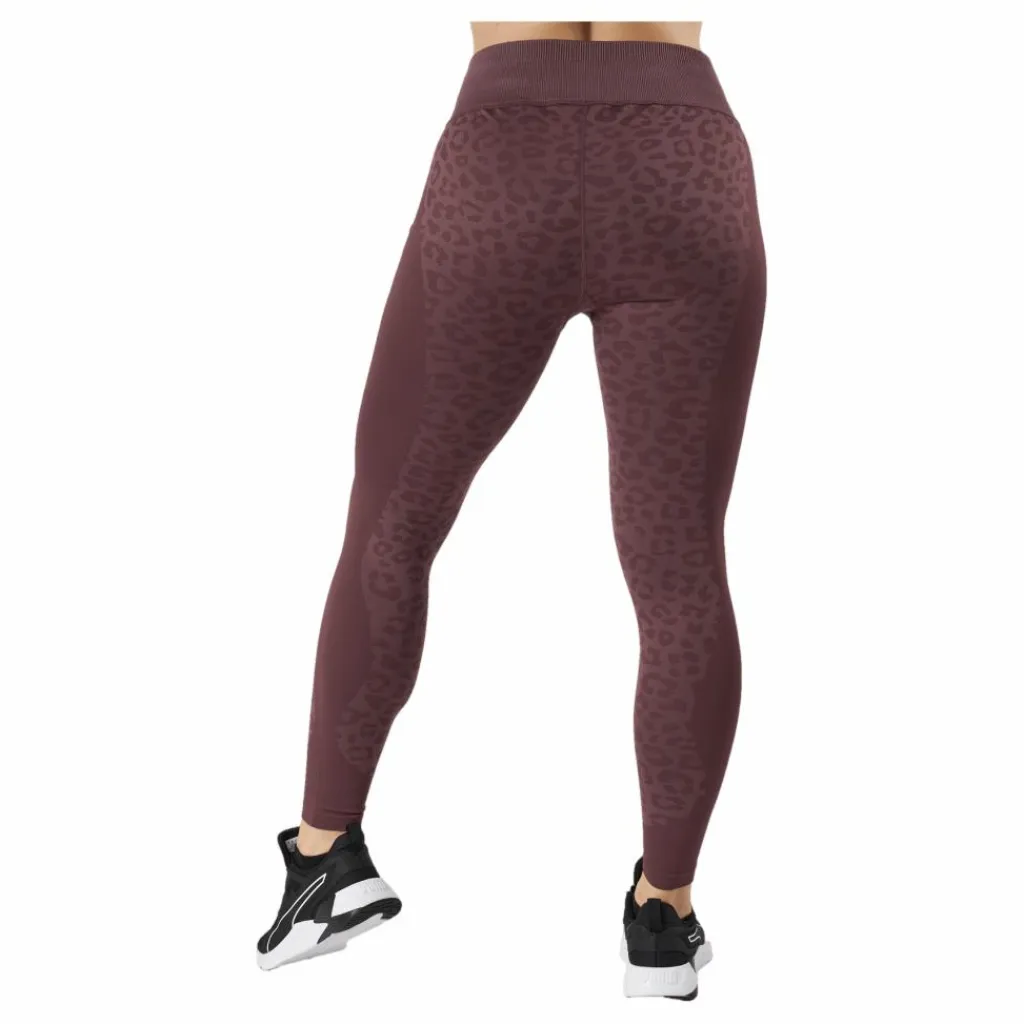 Formknit Seamless High Waist 7 Dusty Plum-leopard Print*Puma Discount