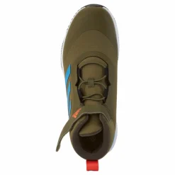 adidas Fortarun All Terrain Cloudfoam Sport Running Elastic Lace and Top Strap Shoes Focus Olive / Pulse Blue / Shadow Olive Outlet