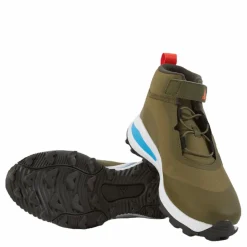 adidas Fortarun All Terrain Cloudfoam Sport Running Elastic Lace and Top Strap Shoes Focus Olive / Pulse Blue / Shadow Olive Outlet