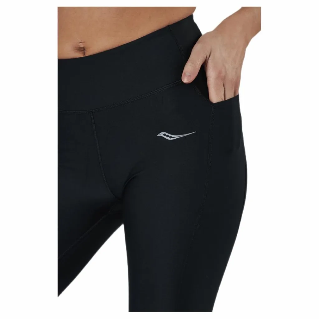 Saucony Fortify 7/8 Tight Black Svart Sale