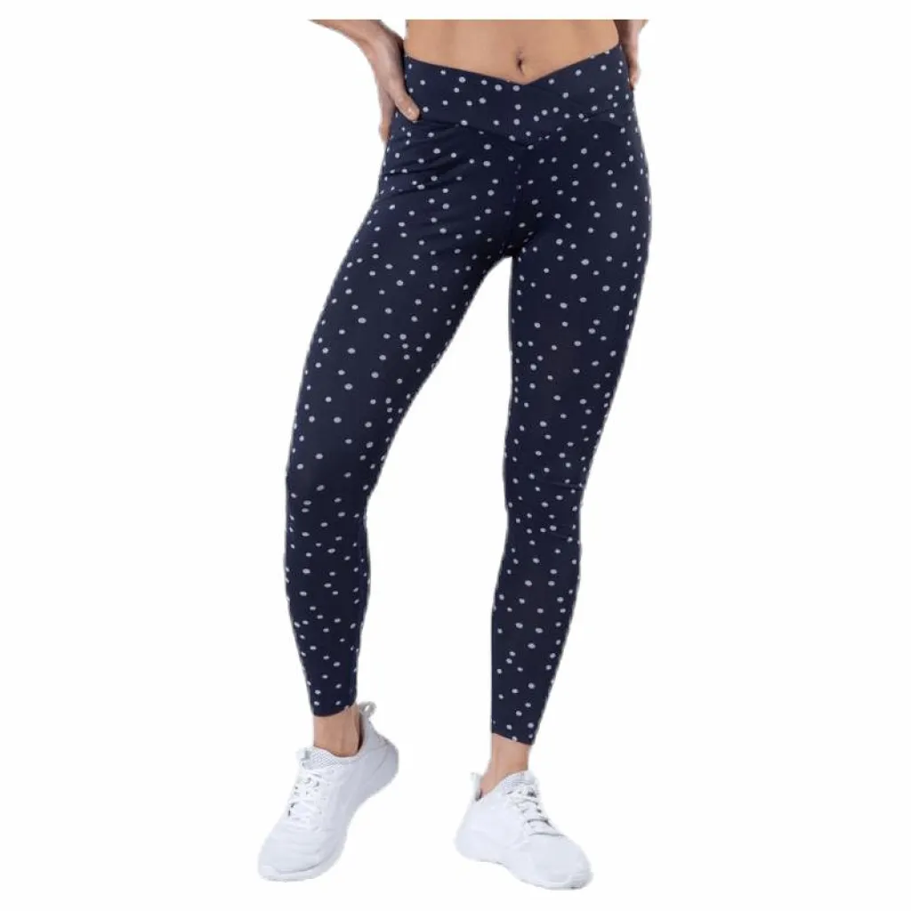 Francesca Aop Hw Training Tights Blue*Only Play Clearance