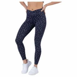Francesca Aop Hw Training Tights Blue*Only Play Clearance