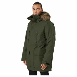 Didriksons Fredrik Usx Parka Green Svart Sale