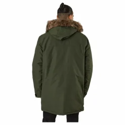 Didriksons Fredrik Usx Parka Green Svart Sale