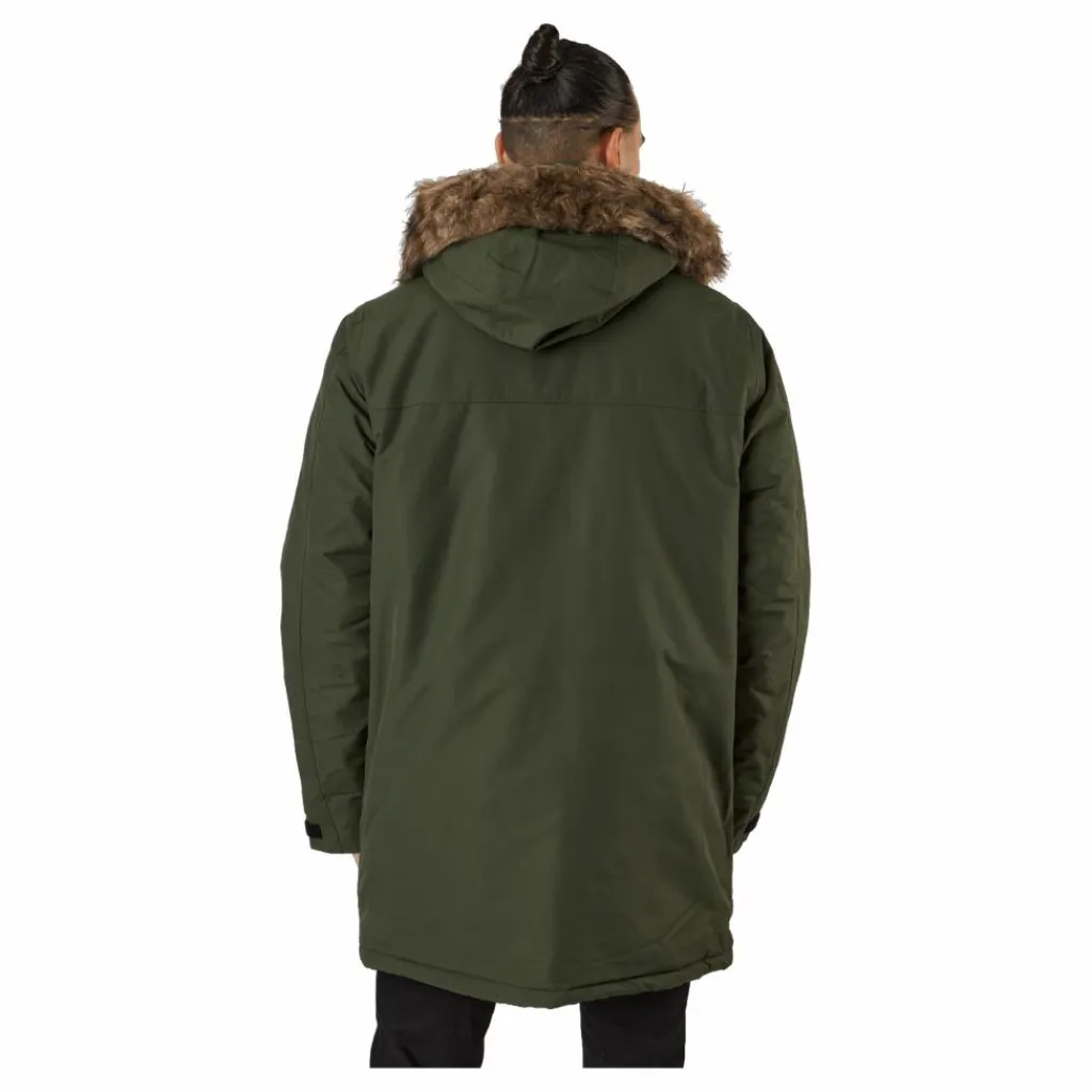 Didriksons Fredrik Usx Parka Green Svart Sale