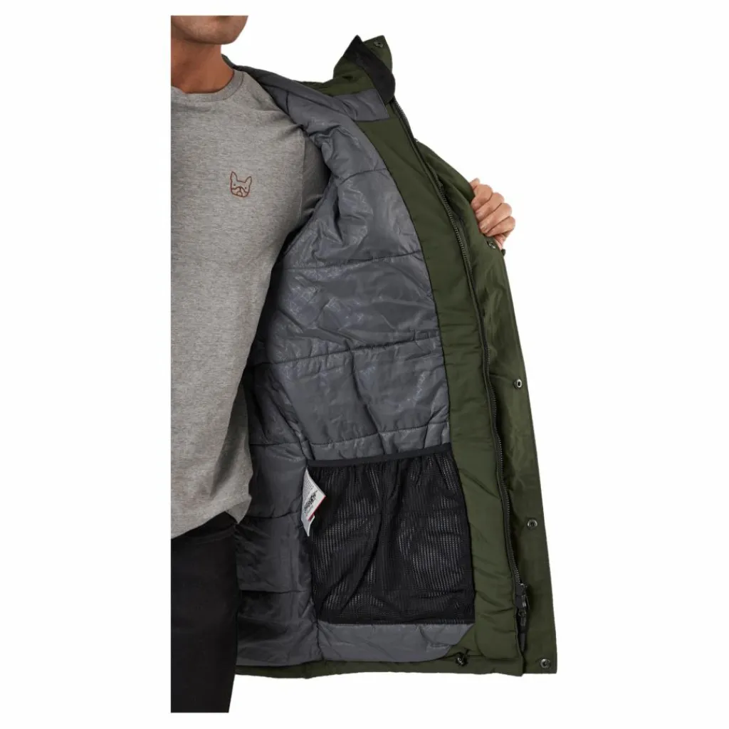 Didriksons Fredrik Usx Parka Green Svart Sale