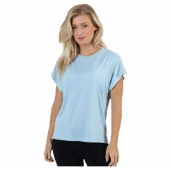 Only Free Life S/S O-Neck Top Jrs Blue Blå Sale