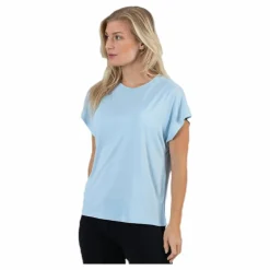 Only Free Life S/S O-Neck Top Jrs Blue Blå Sale