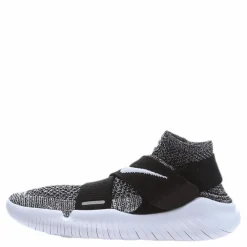 Nike Free Run Motion Flyknit 2018 White/Black Outlet