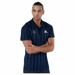 adidas Tennis Freelift Polo Engineered White/Black Blå