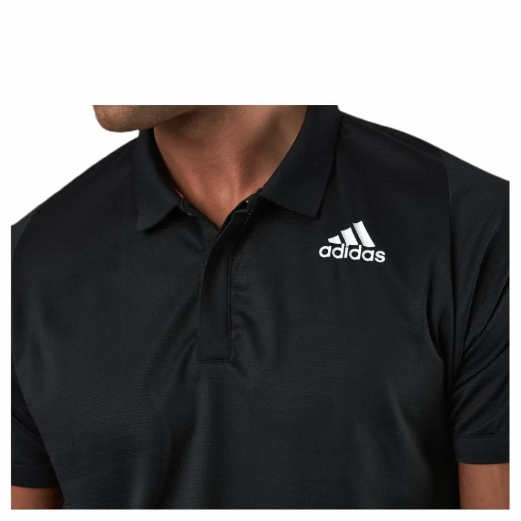 Freelift Polo Heat Rdy Black*adidas Tennis Best