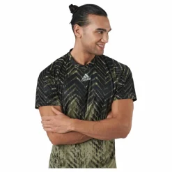Freelift Printed T-shirt P.blu 000/brown*adidas Tennis Outlet