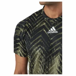 Freelift Printed T-shirt P.blu 000/brown*adidas Tennis Outlet