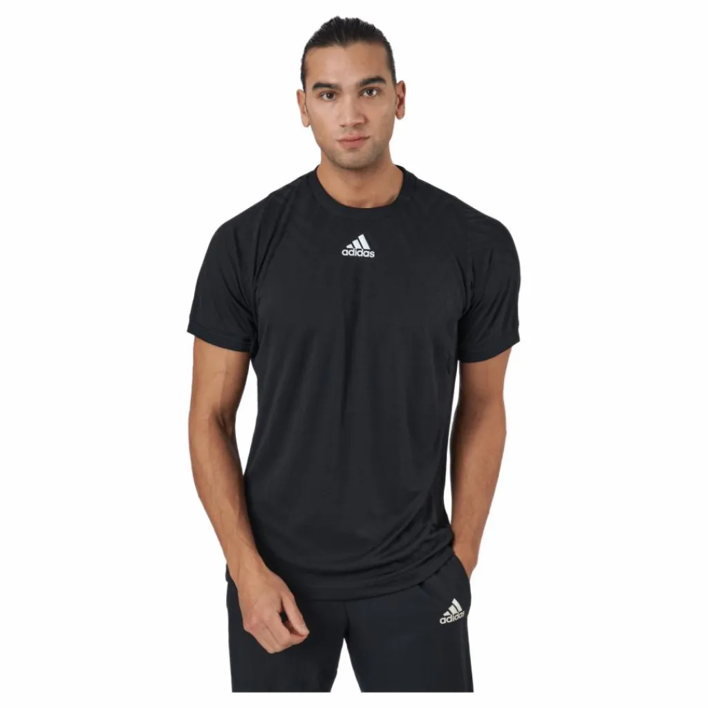 adidas Tennis Freelift T-shirt P.blue 000/black Svart Best