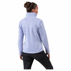 Weather Report Freida Melange Fleece Jacket Purple Lila Discount