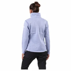 Weather Report Freida Melange Fleece Jacket Purple Lila Discount