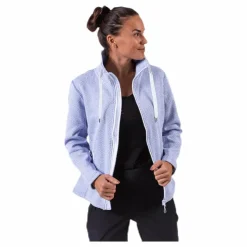 Weather Report Freida Melange Fleece Jacket Purple Lila Discount