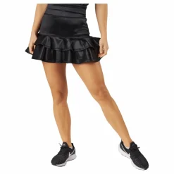Frida Frill Skirt Black Metallic*BOW19 New