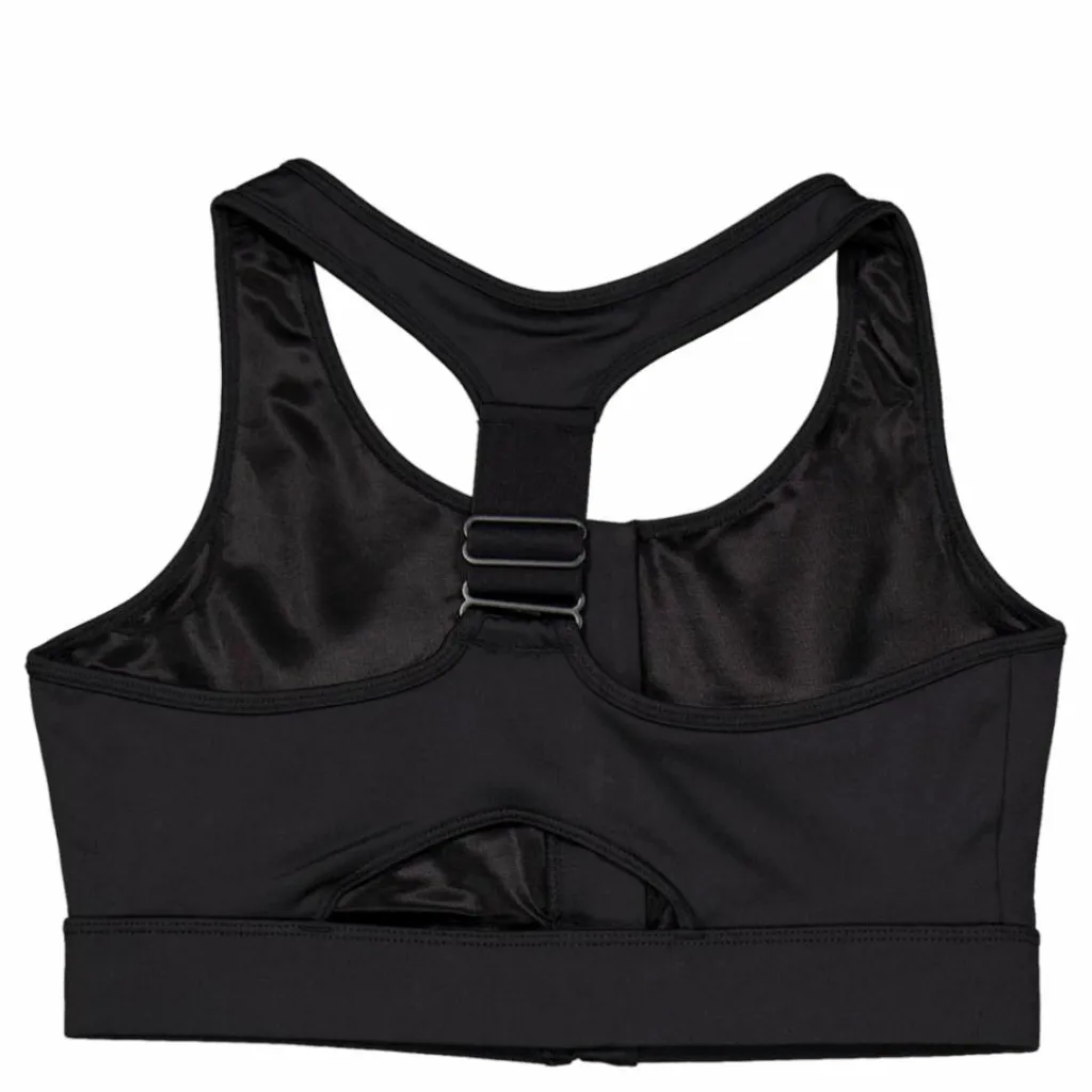 Röhnisch Front Zip Sportsbra Black Svart Discount