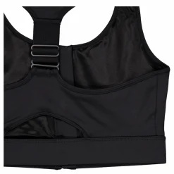 Röhnisch Front Zip Sportsbra Black Svart Discount