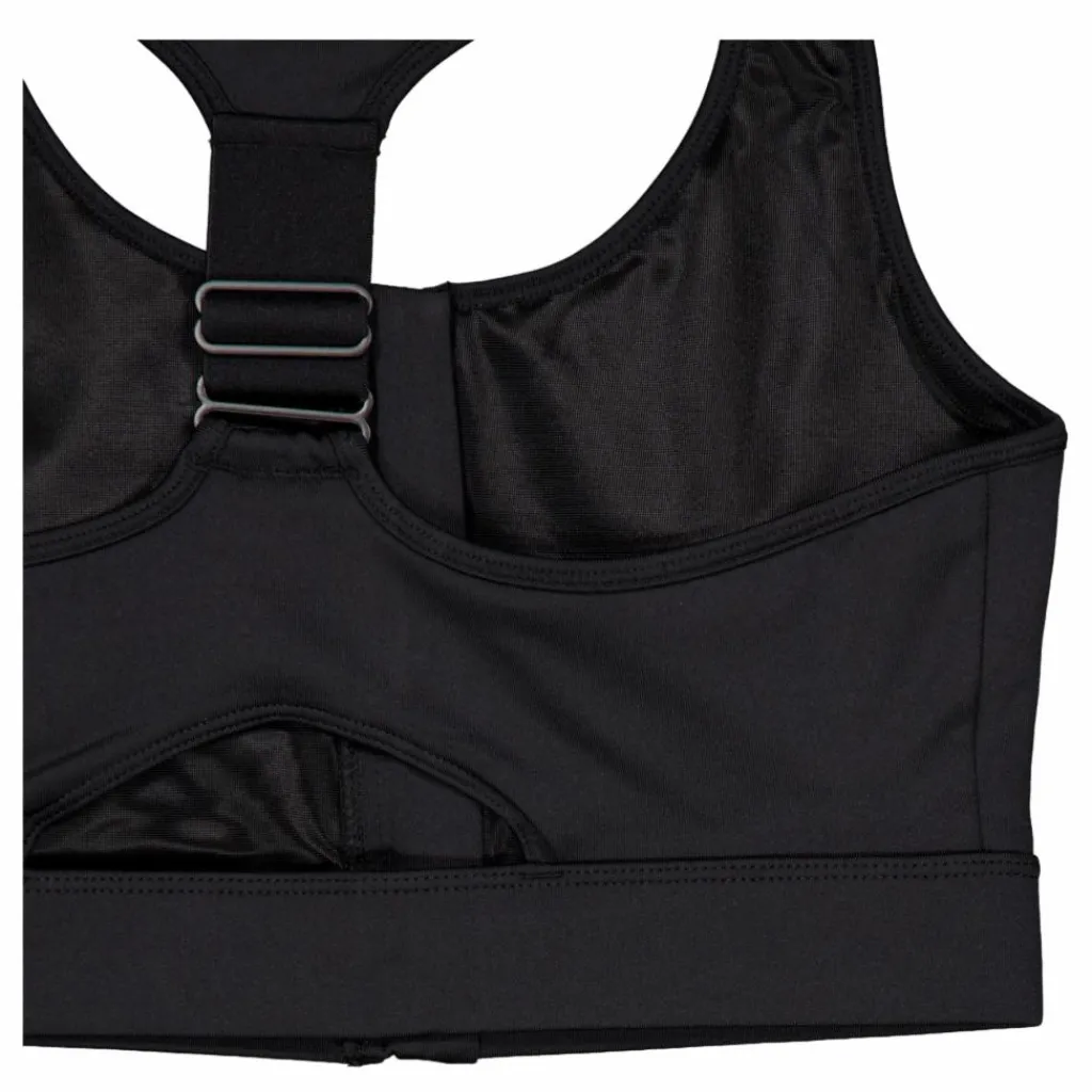 Röhnisch Front Zip Sportsbra Black Svart Discount