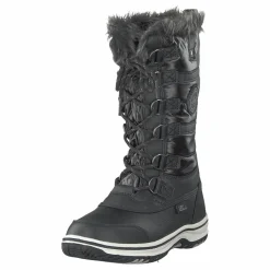 Leaf Frostby Waterproof Solidblack Grå och Svart Discount