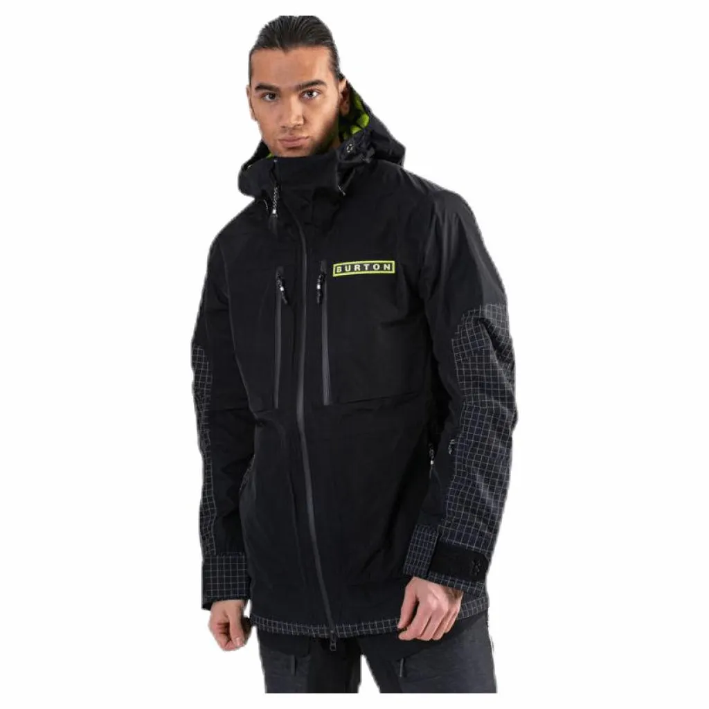 Burton Frostner Jacket Black Svart Hot