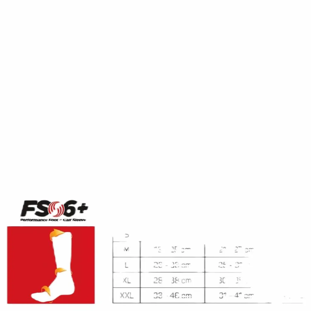 OS1st FS6+ Perf Foot+Calf Sleeve Black Svart