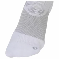 OS1st FS4 Plantar Fasciitis Socks Crew White Vit