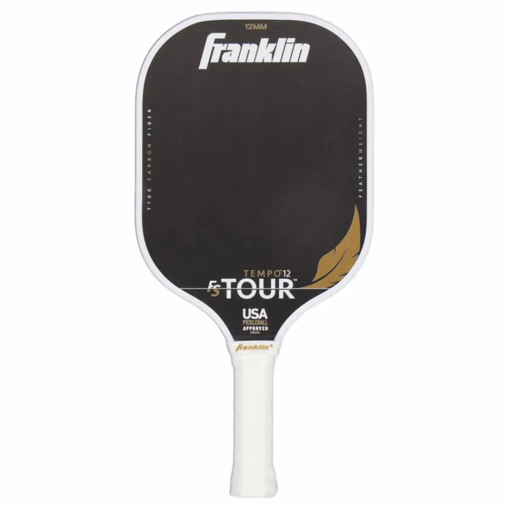 Franklin Fs Tour Tempo Feather 12mm White Svart Clearance