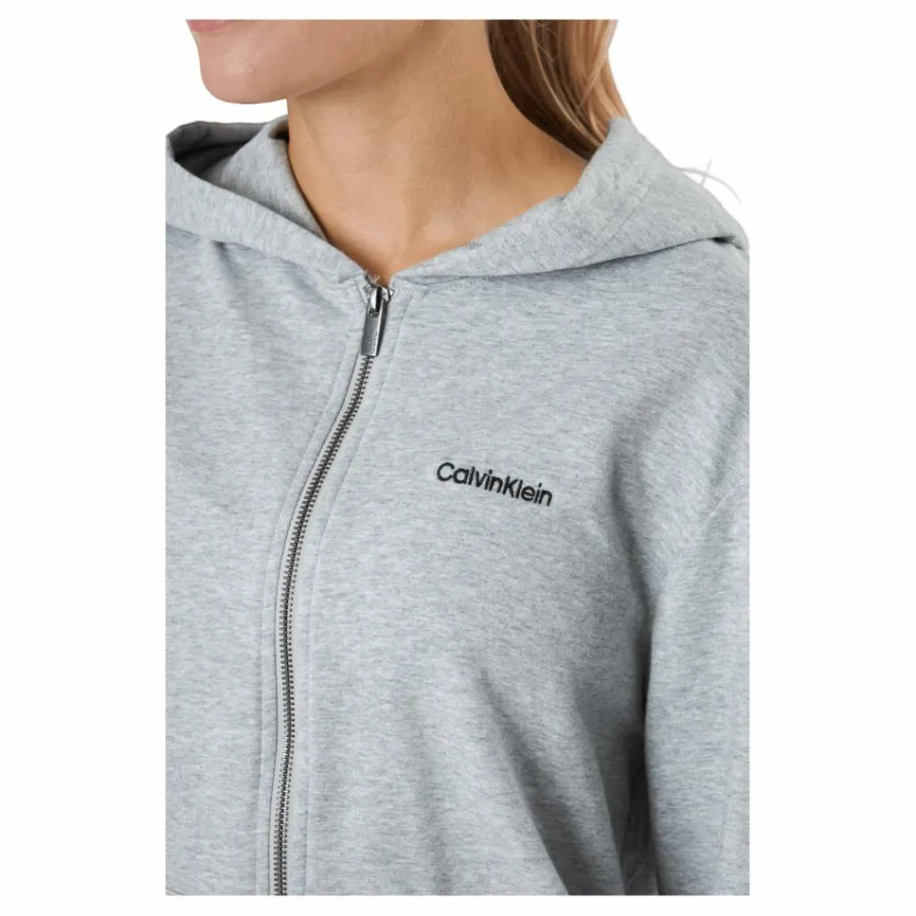 Full Zip Hoodie Grey Heather*Calvin Klein New