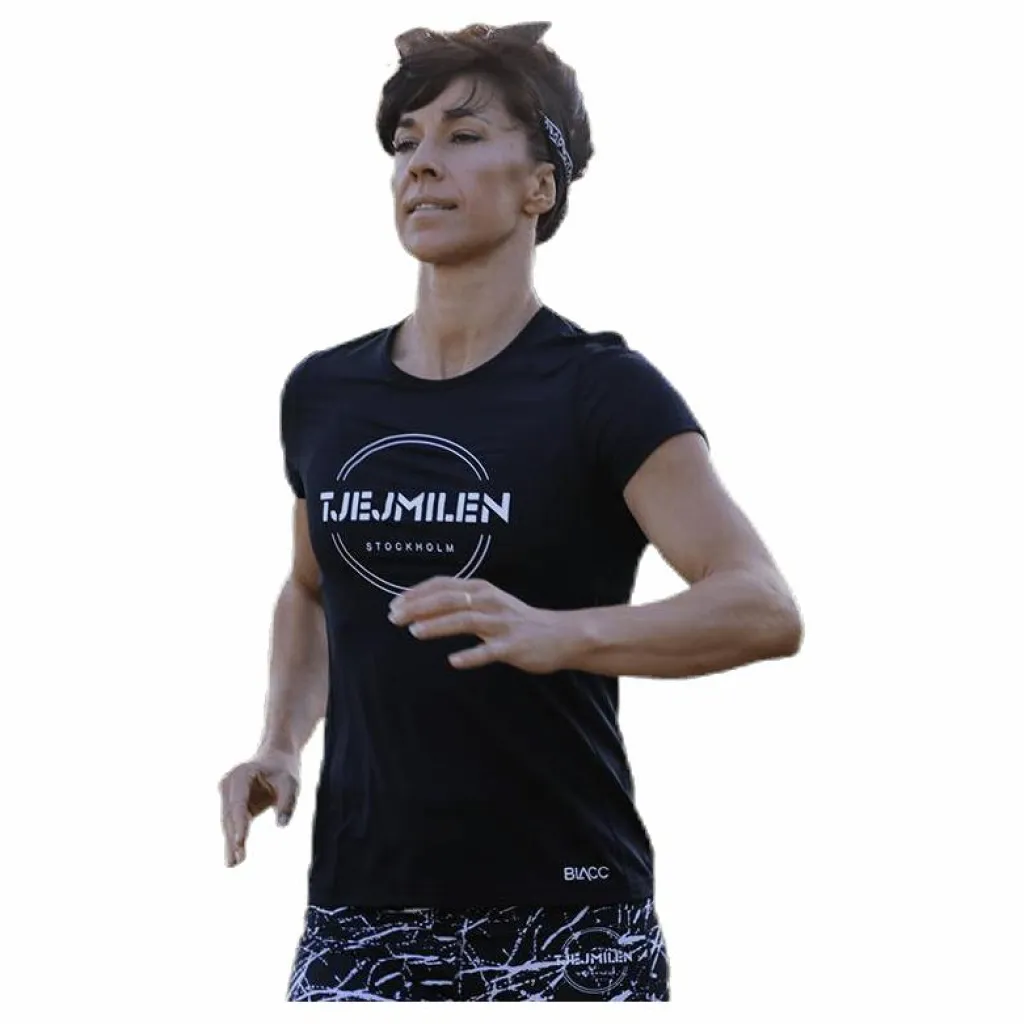 Tjejmilen Functional T-Shirt Black Svart Online