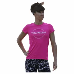 Tjejmilen Functional T-Shirt Pink Rosa Outlet